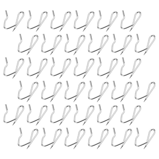 Ganchos para cortina con cinta fruncidora