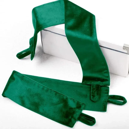 Cortina de Terciopelo Verde Esmeralda Opaca