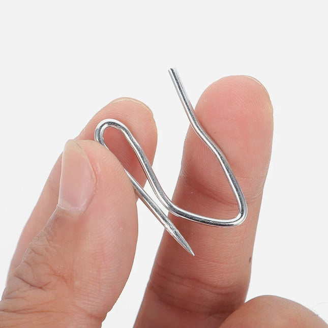 Ganchos para cortina con cinta fruncidora