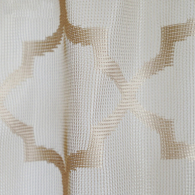 Visillo de cocina corto tipo galería