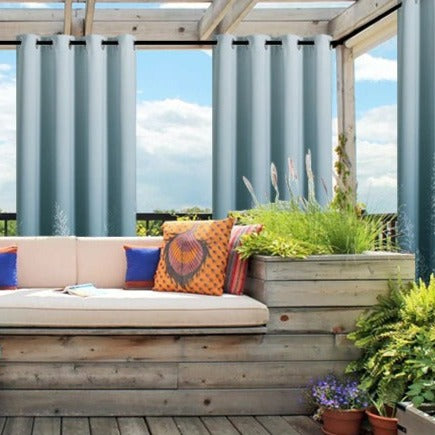 Cortina de Terraza Degradado Verde