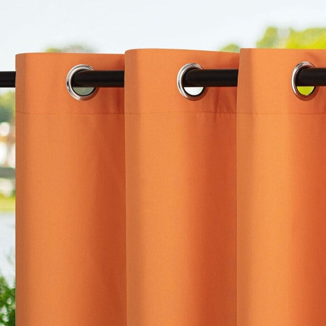 Cortina exterior impermeable para jardín