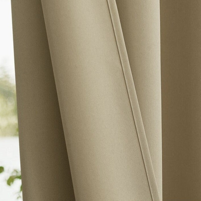 Cortina exterior impermeable para jardín