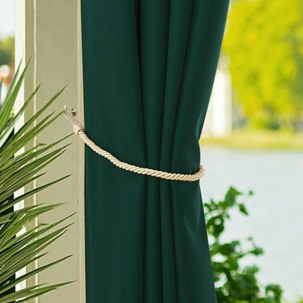 Cortina exterior impermeable para jardín