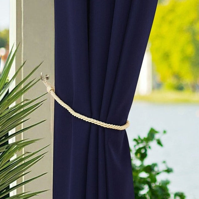 Cortina exterior impermeable para jardín