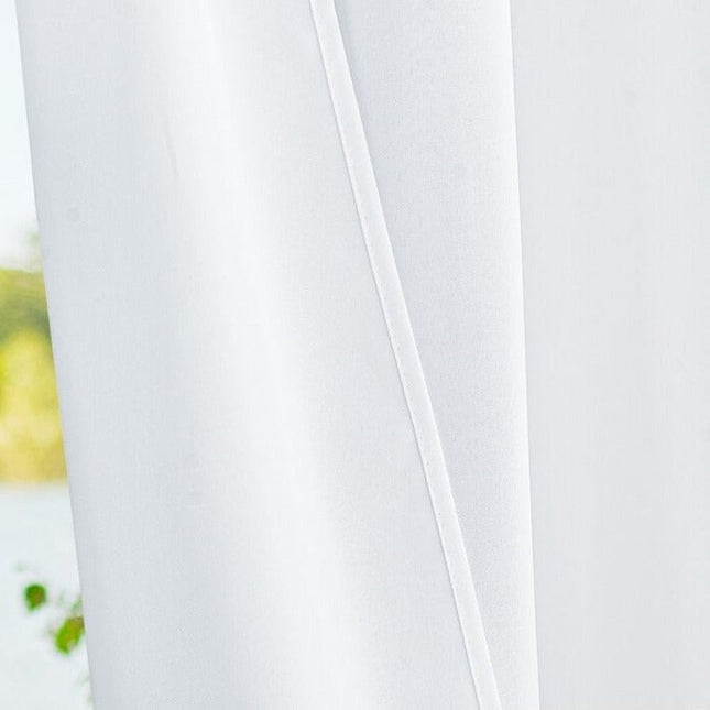 Cortina Exterior Blanca para Jardín