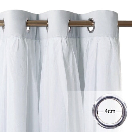 Cortina opaca para terraza y jardín