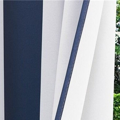 Cortina de Exterior a Rayas Impermeable