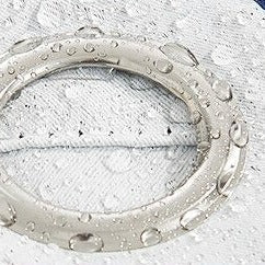 Cortina de Exterior a Rayas Impermeable