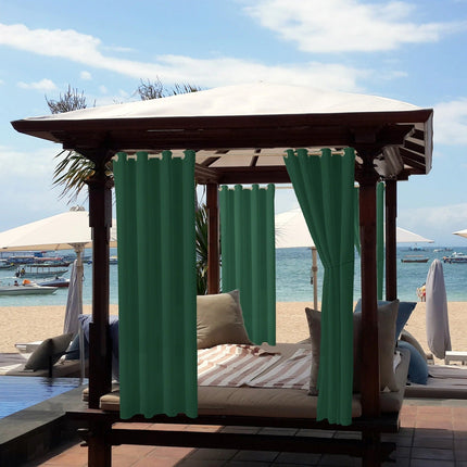 Cortina resistente para pérgola exterior