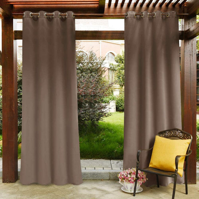 Cortina de exterior resistente al agua
