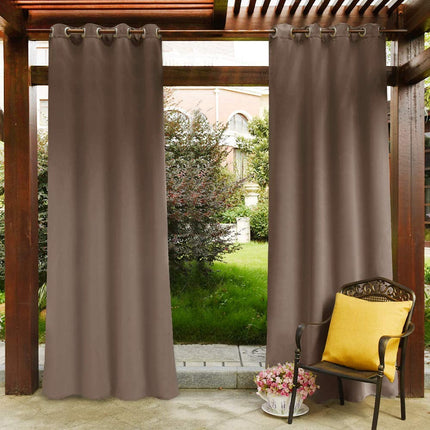 Cortina de exterior resistente al agua