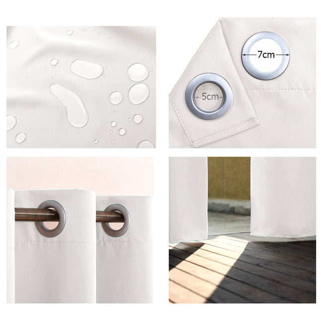 Cortina de exterior para pérgola impermeable