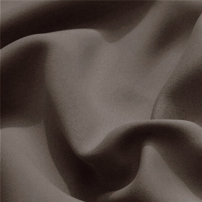 Cortina de exterior impermeable marrón