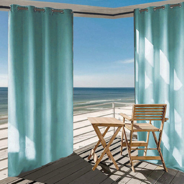 Cortina impermeable para pérgola exterior