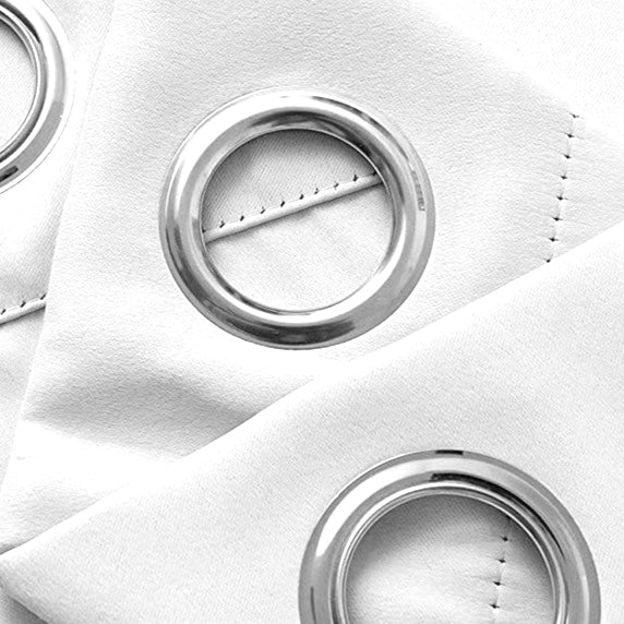 Cortina de exterior impermeable gris claro