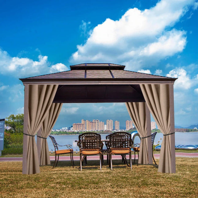 Cortina de Exterior para Pérgola Jardín