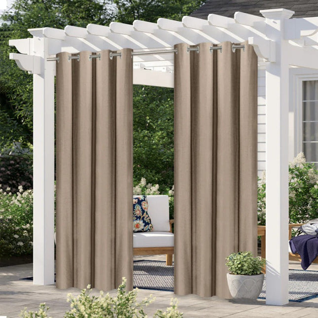 Cortina de Exterior para Pérgola Jardín