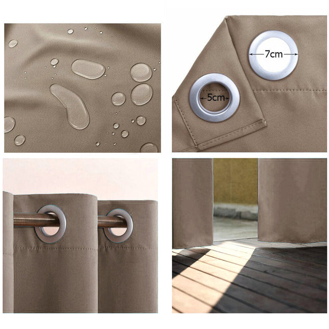 Cortina de Exterior para Pérgola Jardín