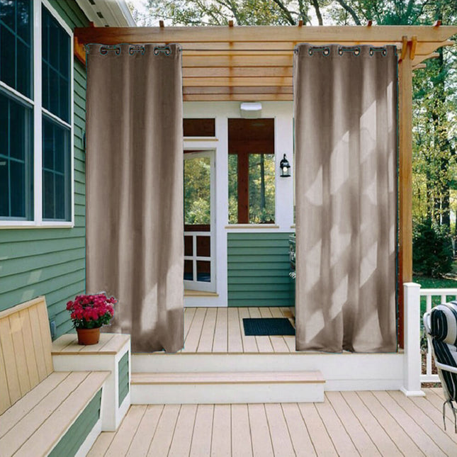 Cortina de Exterior para Pérgola Jardín