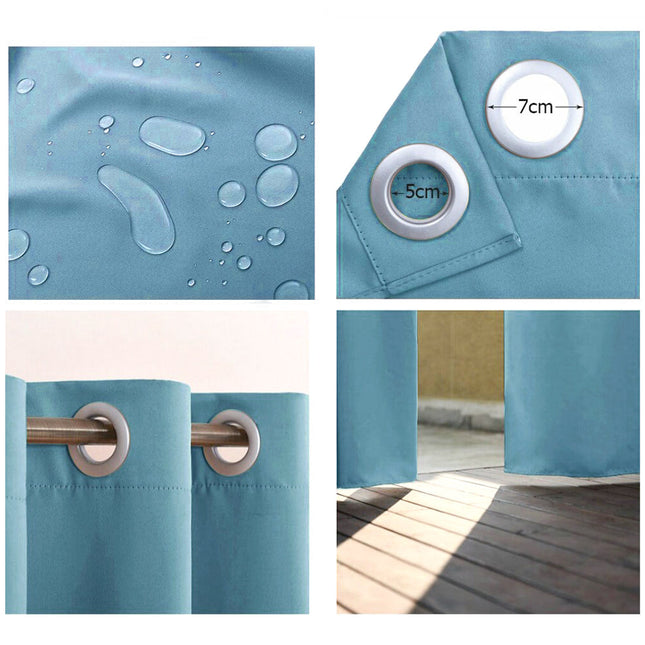 Cortina Exterior para Pérgola Impermeable