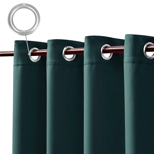 Cortina exterior impermeable verde pato