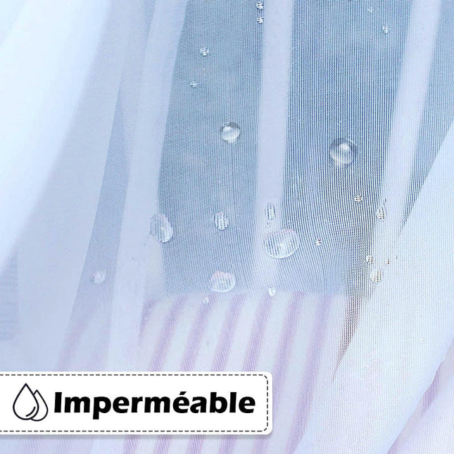 Visillo de exterior para terraza y jardín