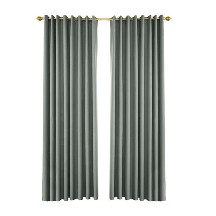 Cortina para jardín exterior verde salvia