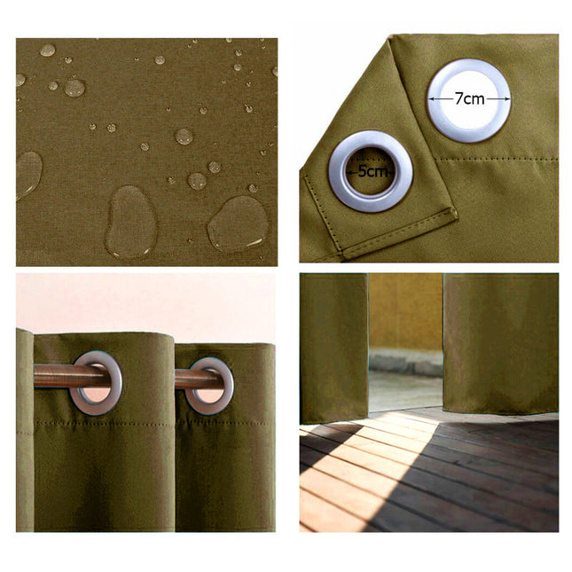 Cortina para terraza exterior antihumedad