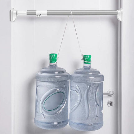 Barra de cortina extensible sin taladro