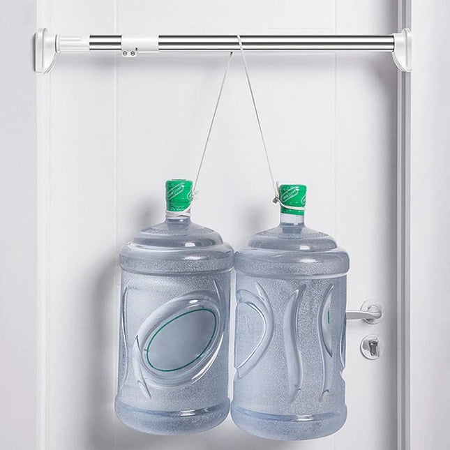 Barra de cortina extensible sin taladro